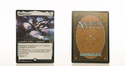 Shadowspear extended art THB Theros beyond death hologram mtg proxy magic the gathering tournament proxies GP FNM available