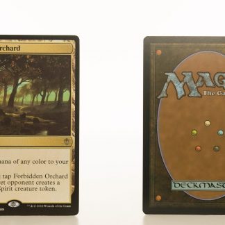 Forbidden Orchard C16 hologram mtg proxy magic the gathering tournament proxies GP FNM available