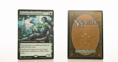 Dryad of the Ilysian Grove extended art THB Theros beyond death hologram mtg proxy magic the gathering tournament proxies GP FNM available