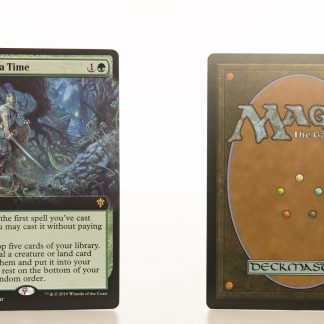 Once upon a Time (extended art) ELD Throne of Eldraine hologram mtg proxy magic the gathering tournament proxies GP FNM available