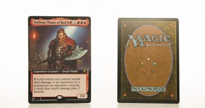 Torbran, Thane of Red Fell ELD Throne of Eldraine hologram mtg proxy magic the gathering tournament proxies GP FNM available