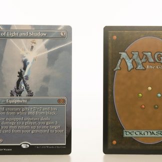 Sword of Light and Shadow extended art 2XM Double Masters hologram mtg proxy magic the gathering tournament proxies GP FNM available