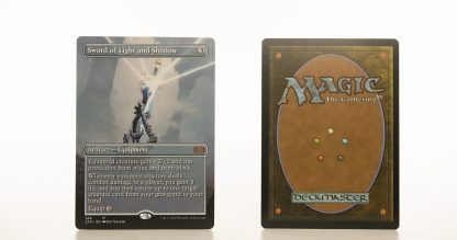 Sword of Light and Shadow extended art 2XM Double Masters hologram mtg proxy magic the gathering tournament proxies GP FNM available