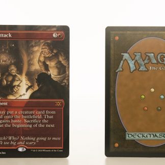 Sneak Attack Extended Art 2XM Double Masters hologram mtg proxy magic the gathering tournament proxies GP FNM available