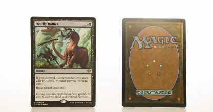 Deadly Rollick C20 hologram mtg proxy magic the gathering tournament proxies GP FNM available