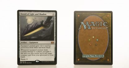 Sword of Light and Shadow 2XM Double Masters hologram mtg proxy magic the gathering tournament proxies GP FNM available