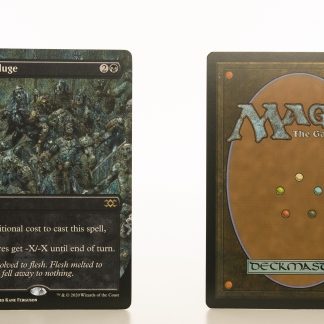 Toxic Deluge Extended Art 2XM Double Masters hologram mtg proxy magic the gathering tournament proxies GP FNM available
