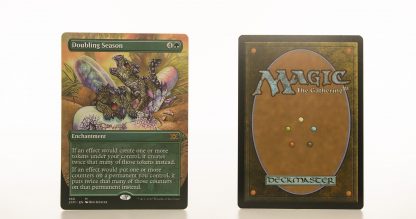 Doubling Season extended art 2XM Double Masters hologram mtg proxy magic the gathering tournament proxies GP FNM available