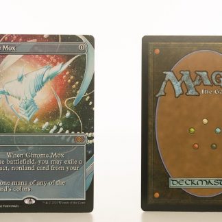 Chrome Mox extended art 2XM Double Masters hologram mtg proxy magic the gathering tournament proxies GP FNM available
