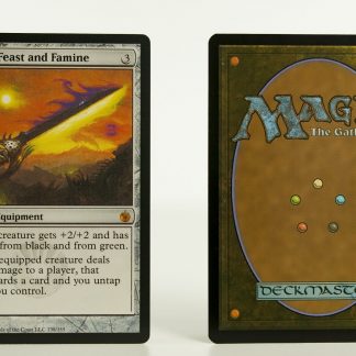 Sword of Feast and Famine  mtg proxy magic the gathering tournament proxies GP FNM available
