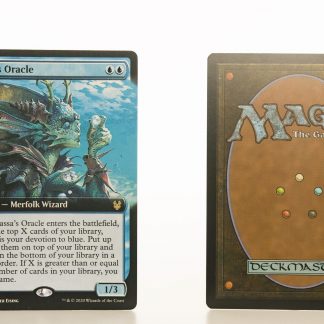 Thassa's Oracle extended art THB Theros beyond death hologram mtg proxy magic the gathering tournament proxies GP FNM available