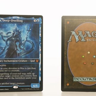 Thassa, Deep-Dwelling extended art THB Theros beyond death hologram mtg proxy magic the gathering tournament proxies GP FNM available