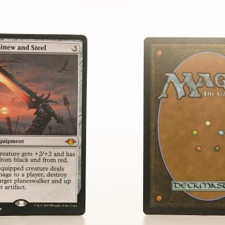 Sword of Sinew and Steel MH1 mtg proxy magic the gathering tournament proxies GP FNM available