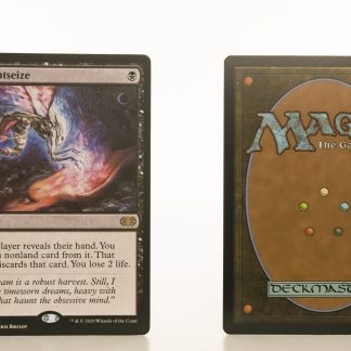 Thoughtseize 2XM Double Masters hologram mtg proxy magic the gathering tournament proxies GP FNM available