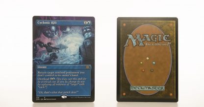 Cyclonic Rift Extended Art 2XM Double Masters hologram mtg proxy magic the gathering tournament proxies GP FNM available