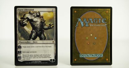 Karn Liberated New Phyrexia  mtg proxy magic the gathering tournament proxies GP FNM available