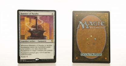 Hammer of Nazahn C17 hologram mtg proxy magic the gathering tournament proxies GP FNM available