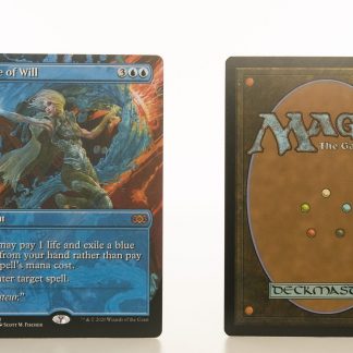 Force of will extended art extended art 2XM Double Masters hologram mtg proxy magic the gathering tournament proxies GP FNM available