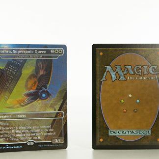 Luminous Broodmoth - Mothra, Supersonic Queen Ikoria: Lair of Behemoths (IKO) foil mtg proxy magic the gathering tournament proxies GP FNM available