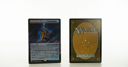 Sword of fire and ice 2xm double masters foil mtg proxy magic the gathering tournament proxies GP FNM available