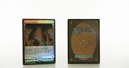Sacred Foundry Zendikar Expeditions mtg proxy magic the gathering tournament proxies GP FNM available