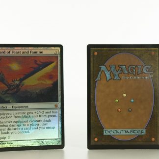 Sword of Feast and Famine Mirrodin Besieged mtg proxy magic the gathering tournament proxies GP FNM available