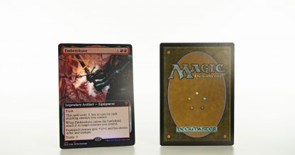 Embercleave (extended art) ELD Throne of Eldraine foil mtg proxy magic the gathering tournament proxies GP FNM available