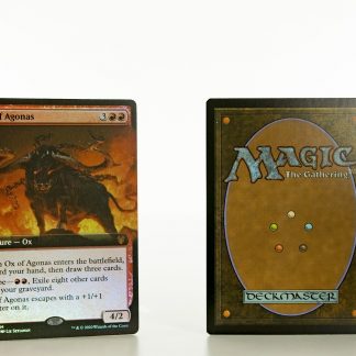 ox of agonas extended art Theros Beyond Death (THB) foil mtg proxy magic the gathering tournament proxies GP FNM available