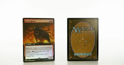 ox of agonas extended art Theros Beyond Death (THB) foil mtg proxy magic the gathering tournament proxies GP FNM available