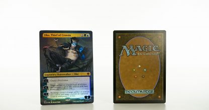 Oko, Thief of Crowns (extended art) ELD Throne of Eldraine foil mtg proxy magic the gathering tournament proxies GP FNM available