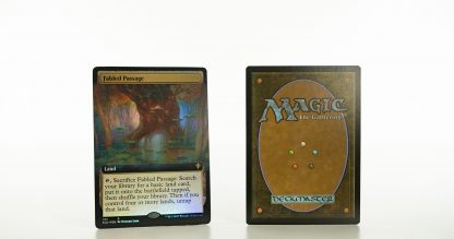 Fabled Passage (extended art) ELD Throne of Eldraine foil mtg proxy magic the gathering tournament proxies GP FNM available