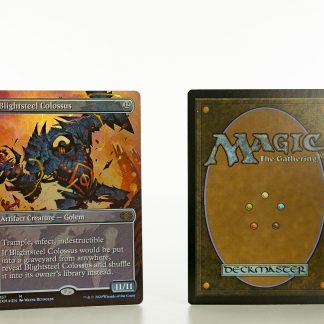 Blightsteel Colossus 2xm double masters foil mtg proxy magic the gathering tournament proxies GP FNM available