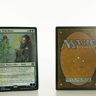 Nissa, vital force San Diego Comic-Con 2018 (PS18) foil mtg proxy magic the gathering tournament proxies GP FNM available