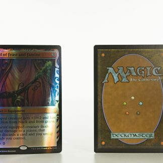 Sword of Feast and Famine Kaladesh Inventions mtg proxy magic the gathering tournament proxies GP FNM available