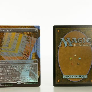 Mana Crypt 2xm double masters foil mtg proxy magic the gathering tournament proxies GP FNM available
