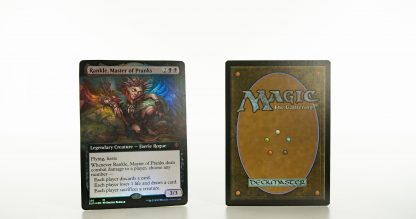 Rankle, Master of Pranks ELD Throne of Eldraine foil mtg proxy magic the gathering tournament proxies GP FNM available