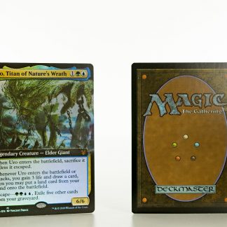 uro titan of nature's wrath extended art Theros Beyond Death (THB) foil mtg proxy magic the gathering tournament proxies GP FNM available