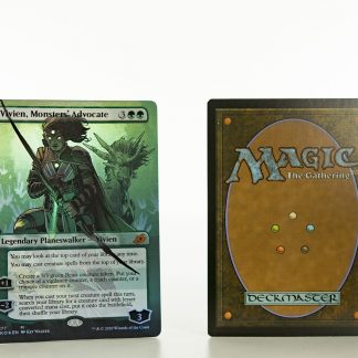 vivien monsters advocate  extended art Ikoria: Lair of Behemoths (IKO) foil mtg proxy magic the gathering tournament proxies GP FNM available