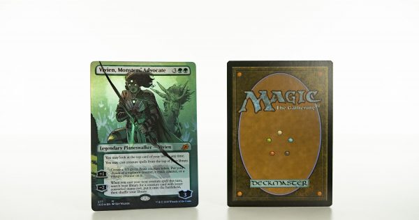 vivien monsters advocate  extended art Ikoria: Lair of Behemoths (IKO) foil mtg proxy magic the gathering tournament proxies GP FNM available