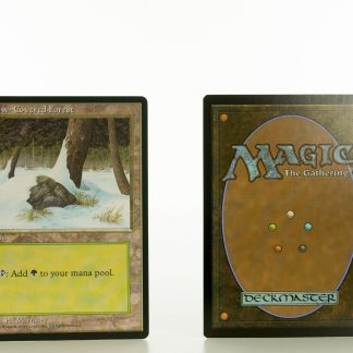 Snow-Covered forest Ice Age mtg proxy magic the gathering tournament proxies GP FNM available