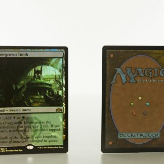 Overgrown Tomb Guilds of Ravnica (GRN) foil mtg proxy magic the gathering tournament proxies GP FNM available