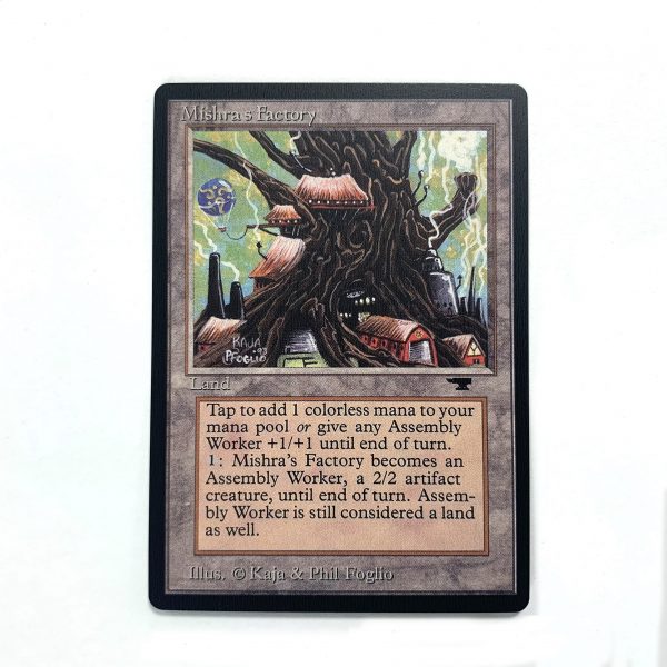 Mishra's Factory A Spring Antiquities (ATQ) mtg proxy magic the gathering tournament proxies GP FNM available