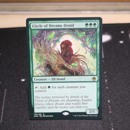 Circle of Dreams Druid Adventures in the Forgotten Realms (AFR) mtg proxy for GP FNM magic the gathering tournament proxies