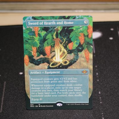 Sword of Hearth and Home extended art Modern Horizon 2 MH2 mtg proxy for GP FNM magic the gathering tournament proxies