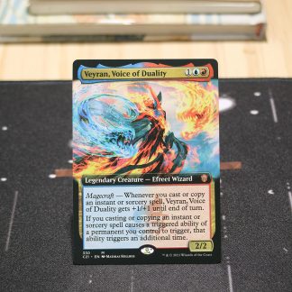 Veyran, Voice of Duality extended art Commander 2021 C21 mtg proxy for GP FNM magic the gathering tournament proxies