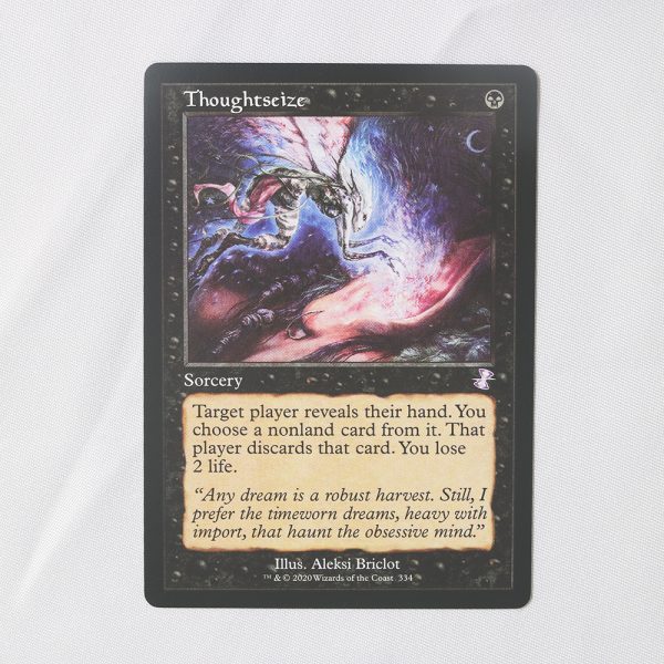 Thoughtseize Time Spiral Remastered (TSR) mtg proxy for GP FNM magic the gathering tournament proxies