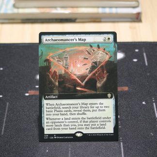 Archaeomancer's Map extended art Commander 2021 C21 mtg proxy for GP FNM magic the gathering tournament proxies