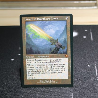 Sword of Hearth and Home old art Modern Horizon 2 MH2 mtg proxy for GP FNM magic the gathering tournament proxies