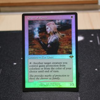 Giver of Runes Modern Horizons 1 Timeshifts (H1R) foil German black core mtg magic the gathering proxy for FNM GP tournament