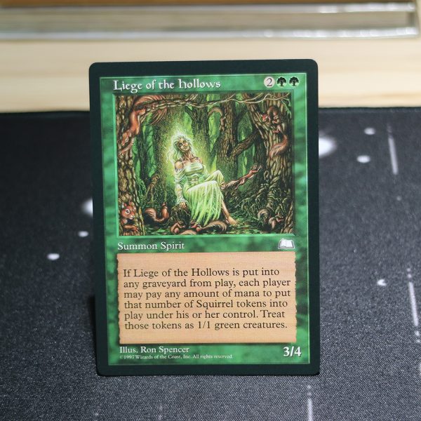 Liege of the Hollows Weatherlight (WTH) mtg proxy for GP FNM magic the gathering tournament proxies